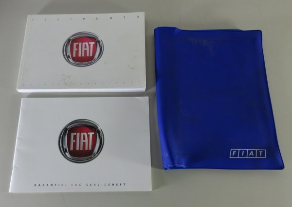 Bordmappe + Betriebsanleitung Fiat Punto Typ 199 Benziner + Diesel Stand 07/2008