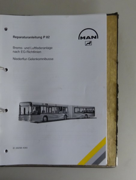 Reparaturanleitung MAN Brems- und Luftfederanlage für Gelenkbusse Stand 04/2001