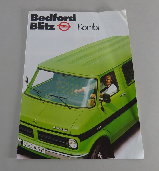 Prospekt / Broschüre Opel Bedford Blitz Kombi / Luxus Stand 09/1979