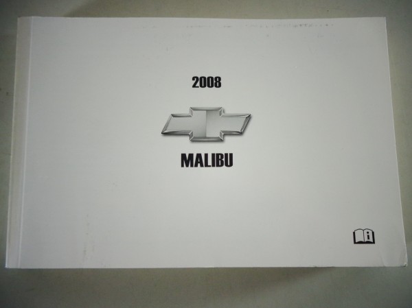 Owner's Manual / Betriebsanleitung Chevrolet Malibu Stand 2008