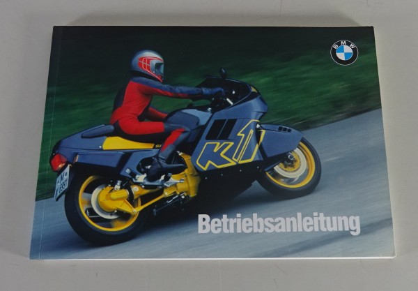 Betriebsanleitung / Handbuch BMW Motorrad K1 Stand 03/1989