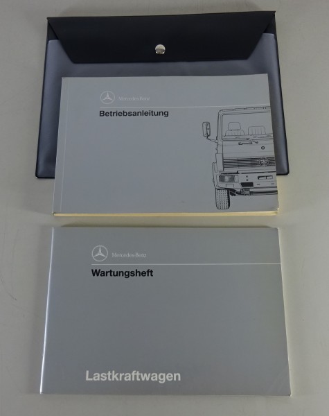 Bordmappe + Betriebsanleitung Mercedes Benz LKW LK 709 - 1524 Stand 07/1992
