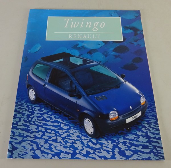 Prospekt / Broschüre Renault Twingo 1.2 / 1.2 Easy / 1.2 Matic 55PS Stand 8/1996