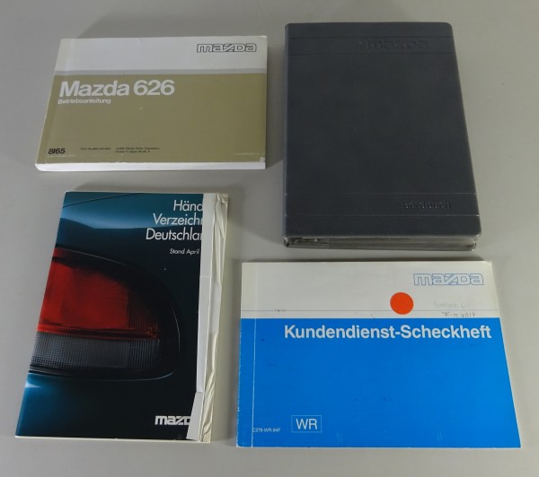 Bordmappe + Betriebsanleitung / Handbuch Mazda 626 Ausgabe 1995