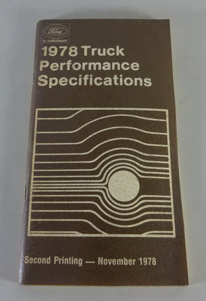 Tabellenbuch Ford F-Serie F-150 / F-250 / F-350 / E-250 / Bronco II from 1978