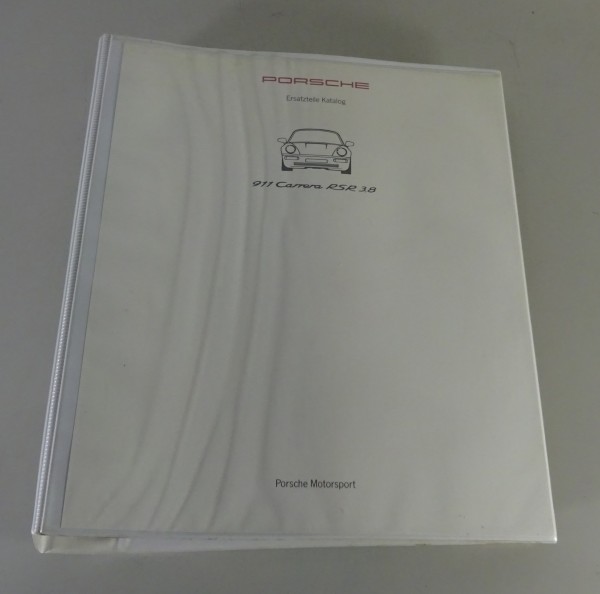 Ersatzteile-Katalog / Teilekatalog Porsche 911 (964) Carrera RSR 3.8 Stand 1994