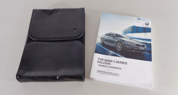 Owner's Manual + Wallet 5-Series BMW G30 Saloon 530i - 530d / xDrive from 2017