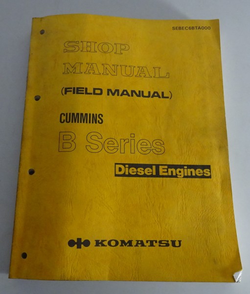 Workshop Manual / Werkstatthandbuch B Serie Dieselmotor Stand 02/1989