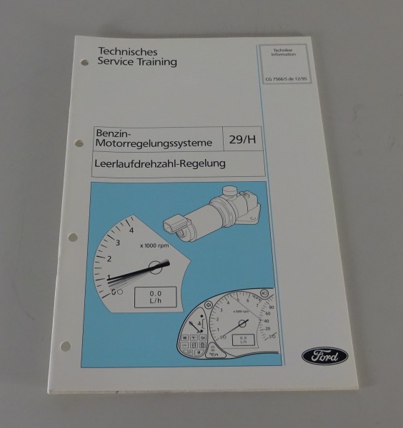 Technische Information Training Ford Leerlaufdrehzahl-Regelung Stand 12/1995