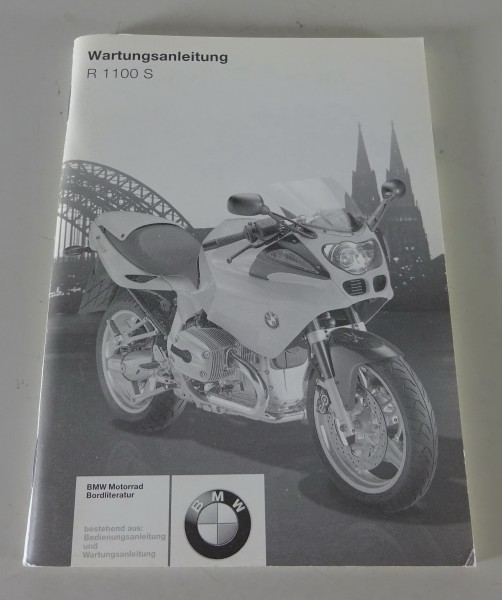 Wartungsanleitung / Serviceheft BMW R 1100 S Motorrad Stand 10/2002
