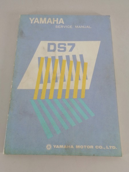 Workshop Manual / Service manual Yamaha 250 DS 7 from 1972