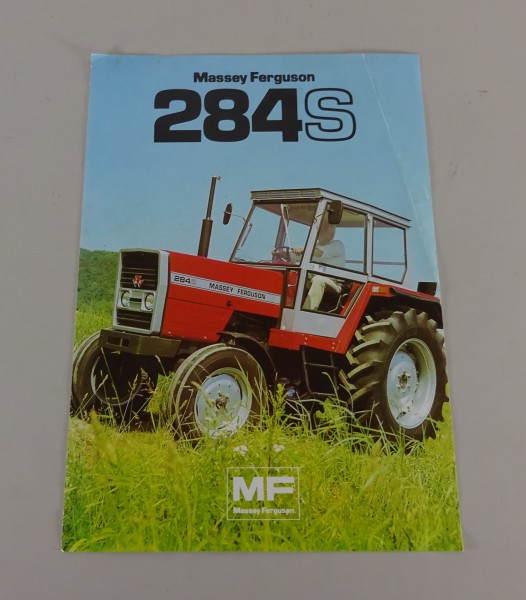 Prospektblatt / Broschüre Massey Ferguson MF 284 S inkl. Allrad Stand 09/1984