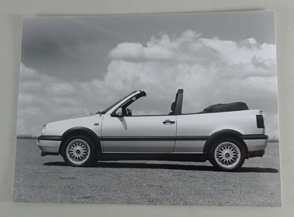 Pressefoto VW Golf 3 / III Cabrio - Seitenansicht von 08/1993