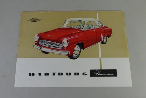 Prospektblatt / Broschüre Wartung 311/0 Limousine Stand 04/1959