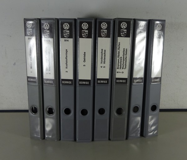 Werkstatthandbuch / Reparaturleitfaden VW-Porsche 914 / 914.6 VoPo Stand 12/1974