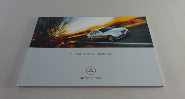 Prospekt / Broschüre Mercedes-Benz W 203 C - Klasse Stand 05/2000
