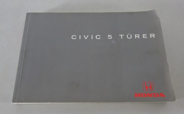 Betriebsanleitung / Handbuch Honda Civic 5. Generation Stand 1997