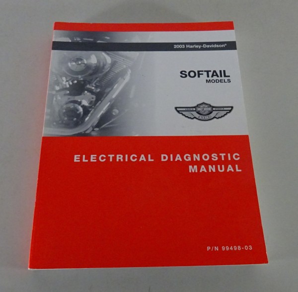 Diagnostic manual Harley Davidson Softail Models 2003 from 06/2002