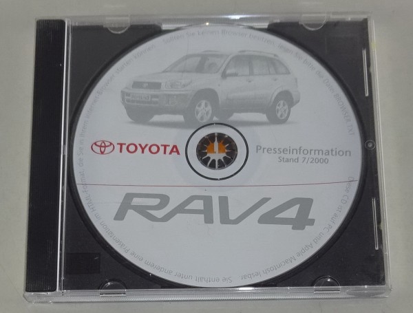 Presseinformationen / Pressefotos Toyota RAV 4 Stand 07/2000