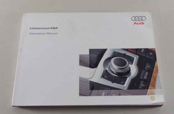 Owner's Manual Audi Q7 Typ 4L Infotainment/MMI from 5/2007