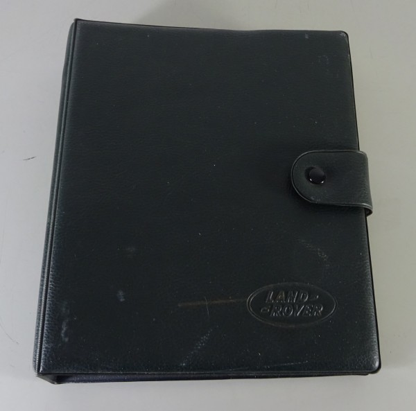 Bordmappe + Betriebsanleitung Land Rover Defender 90 110 130 Stand 1997 Deutsch