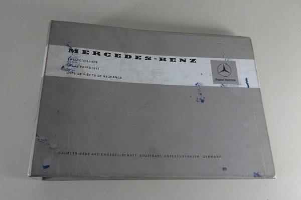Teilekatalog Mercedes Automatikgetriebe für 108/109/116/107/114/115 von 1972