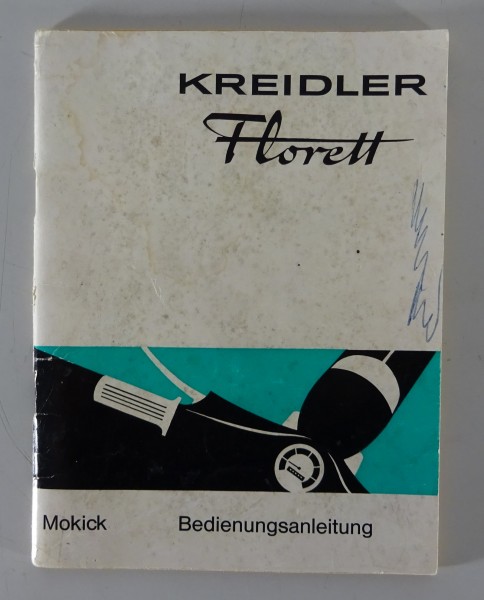 Betriebsanleitung / Handbuch Kreidler Florett Mokick Stand 11/1968