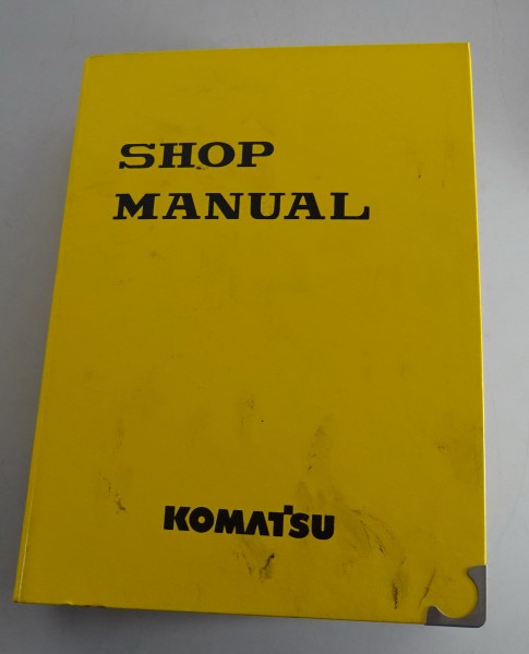 Workshop Manual / Werkstatthandbuch Komatsu Planierraupe D155AX-5 2/2