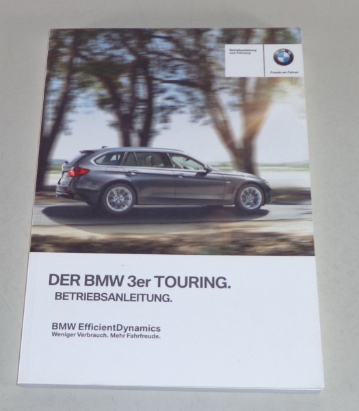 Betriebsanleitung BMW 3er touring F31 Stand 10/2013