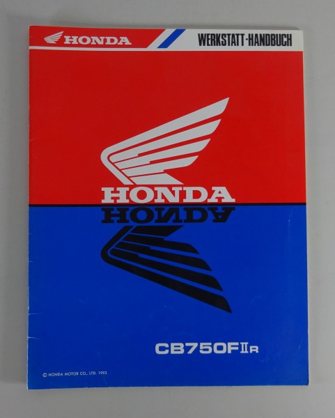 Werkstatthandbuch Ergänzung Honda Seven Fifty CB 750 F II Stand 1993