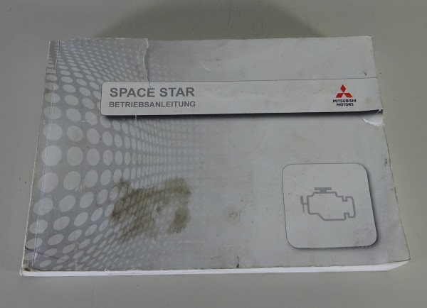 Betriebsanleitung / Handbuch Mitsubishi Space Star Stand 2018