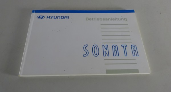 Betriebsanleitung / Handbuch Hyundai Sonata Stand 10/1998