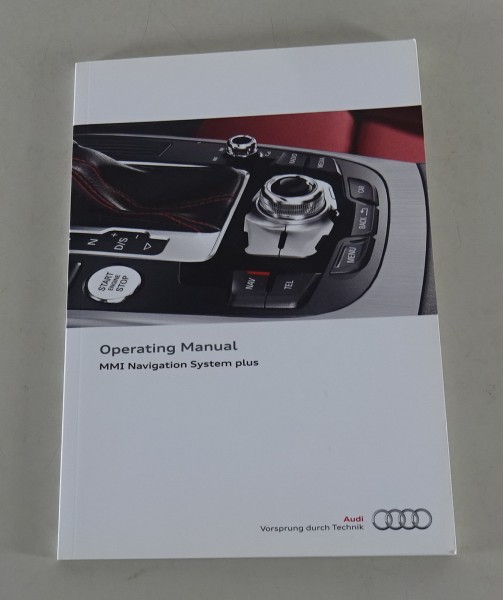 Owner's Manual Audi MMI Navigation System plus in A3 A4 A5 A6 A7 A8 Q3 - 11/2012