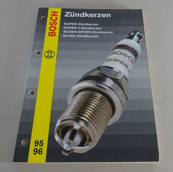 Handelskatalog Bosch Zündkerzen Stand 1995/96