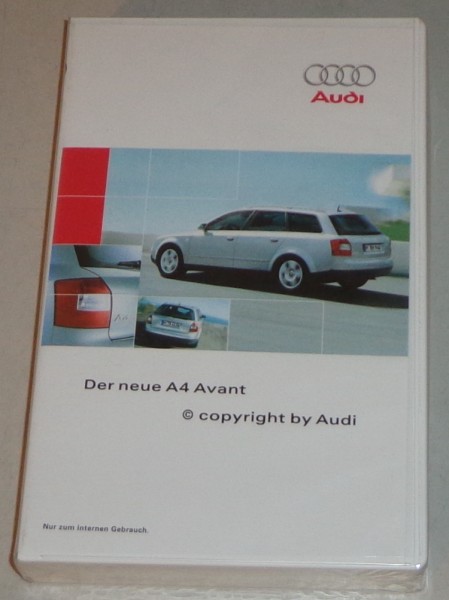 VHS Video Audi A4 B6 - Der neue Audi A4 Avant von 2001