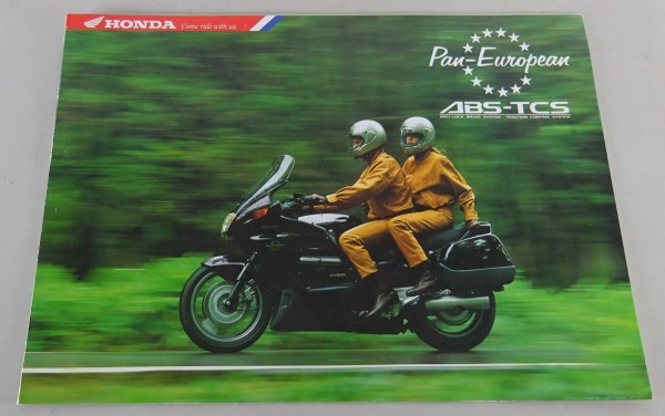 Prospekt / Broschüre Honda Pan-European Stand 1991