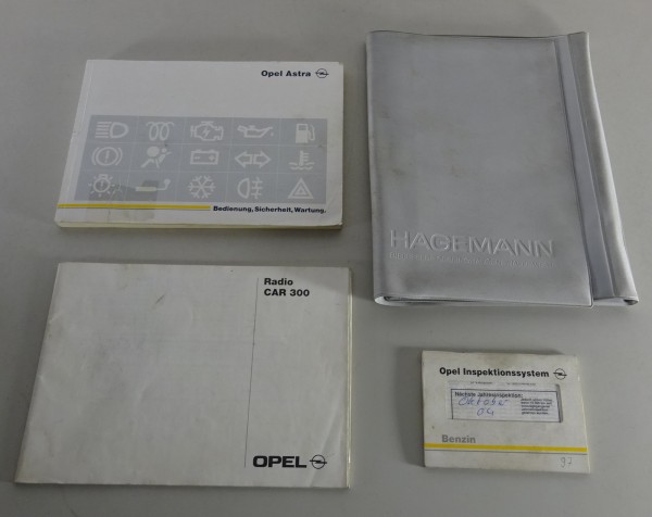 Bordmappe + Betriebsanleitung / Handbuch Opel Astra F von 10/1997