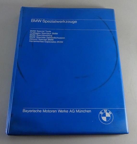 Spezialwerkzeug Katalog BMW E3 E9 2000 2002 E12 1500 1600 1800 von 1971
