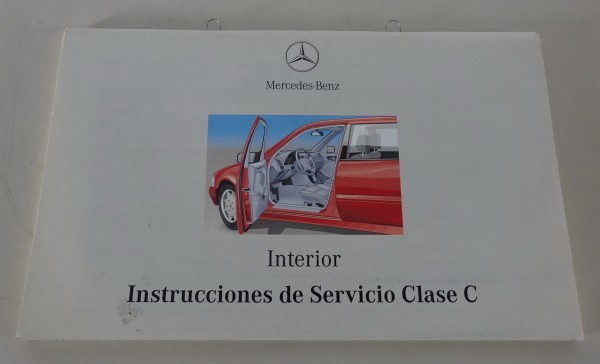 Instrucciones de servicio Interior Mercedes-Benz Clase C W202 de 08/1997