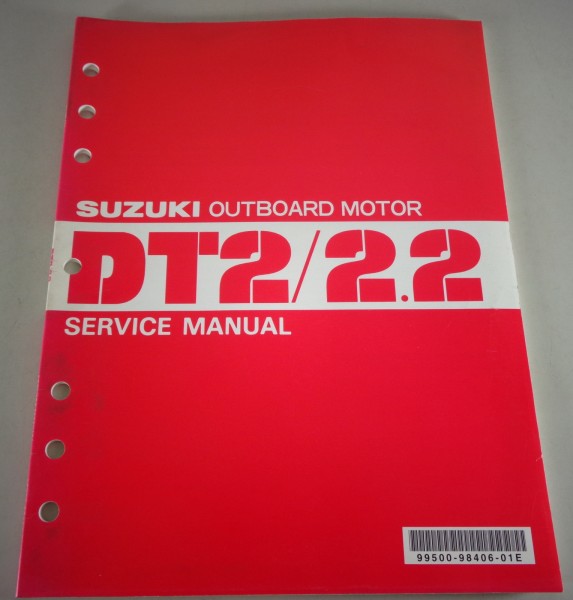 Workshop manual / Service manual Suzuki Outboard Motor DT2/2.2 printed 06/1997