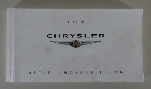 Betriebsanleitung / Handbuch Chrysler 300M Stand 2003