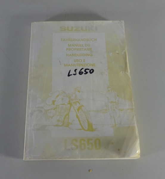 Betriebsanleitung / Handbuch Suzuki LS 650 Savage Stand 06/1993