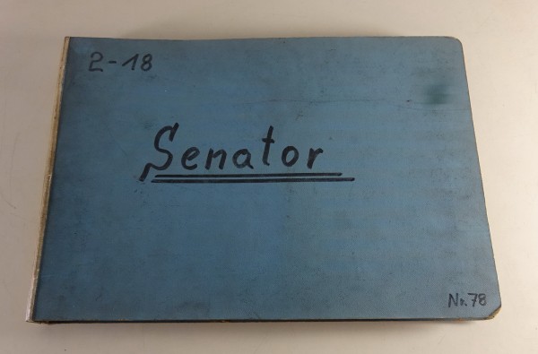 Teilekatalog / Ersatzteilliste Büssing Senator Trambus Stand 07/1962