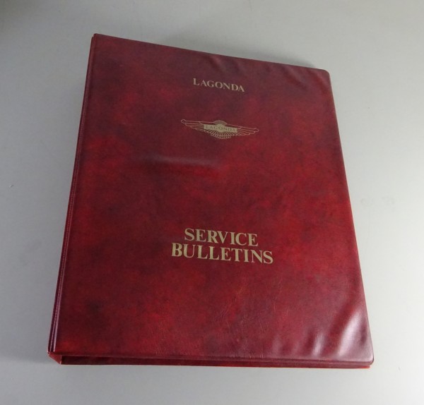 Service Rundschreiben / Service Bulletin Aston Martin Lagonda Stand 1988/89