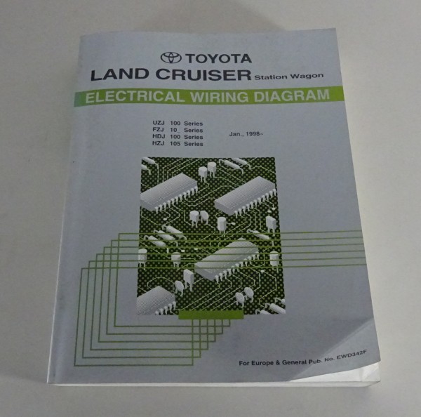 Workshop Manual Electric Toyota Land Cruiser Station Wagon from 01/1998