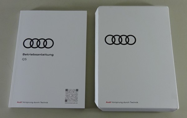 Bordmappe mit Betriebsanleitung Audi Q5 Typ GU + Quattro Stand 01/2025
