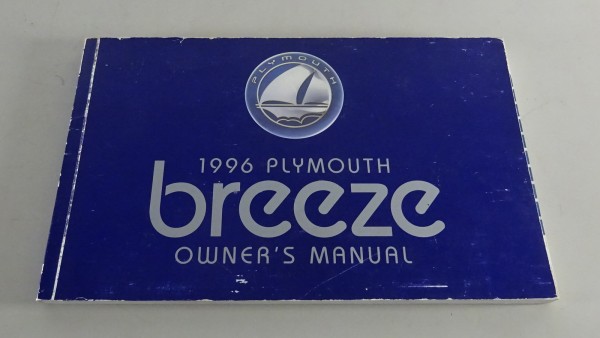 Owner´s Manual / Handbook Plymouth Breeze Stand 1996