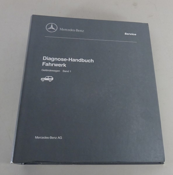 Werkstatthandbuch / Diagnose-Handbuch Fahrwerk Mercedes G-Modell W463 ab 1997