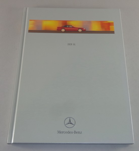 Prospekt Hardcover Mercedes Benz R129 SL 280 320 500 600, Stand 11/1999