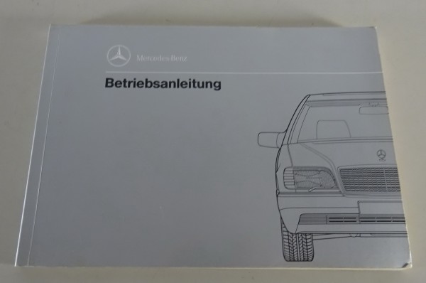 Betriebsanleitung Mercedes W140 600 SE / 600 SEL Stand 02/1991